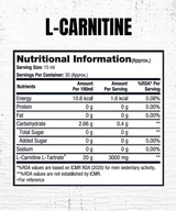 ProSupps Liquid L-Carnitine 3000 mg - 30 Servings - Nutristar