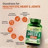 Vlado's Himalayan Organics, Vegan Omega 3, DHA 1120mg - 60 Veg Capsules