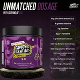 Gayor Essentials Pre Gayor Black 2.0 Pre-Workout Powder 676g | 200mg Caffeine
