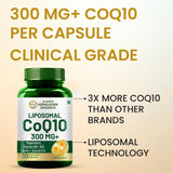 Vlado’s Himalayan Organics Liposomal CoQ10 300mg | Heart Health | 30 Caps