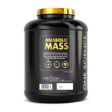 One Science Anabolic Mass | Super Mass Gainer | 22g Protein | 5.5 lb (25 Servings)