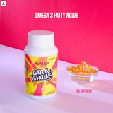 Gayor Essentials Omega 3 Fish Oil | 460mg EPA & 380mg DHA | 60 Softgels