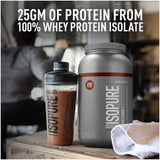 Isopure Low Carb 100% Whey Protein Isolate -2.2 Lbs ( 1 kg ) - Nutristar