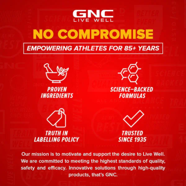 GNC Pro Performance Pre Workout (30 Servings) + Nutristar Micronized CREA Gold Creatine Monohydrate 250g (83 Servings) - Explosive Strength & Performance Combo