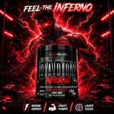 Black Beast Big Daddy Inferno Pre-Workout | Citrulline Malate & Beta Alanine | 300g