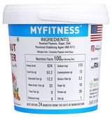 MyFitness Original Peanut Butter - 1250g - Nutristar