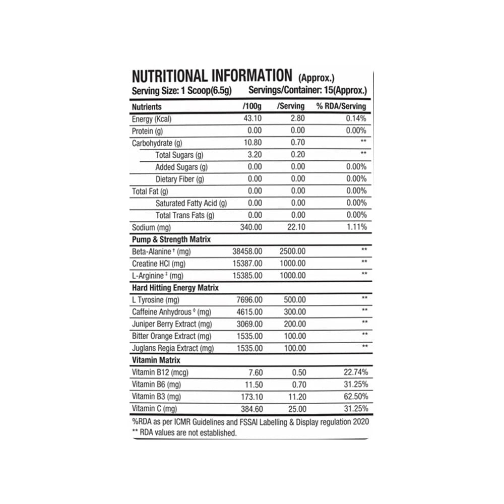 ProSupps HYDE XTREME Pre-Workout - 15 Servings