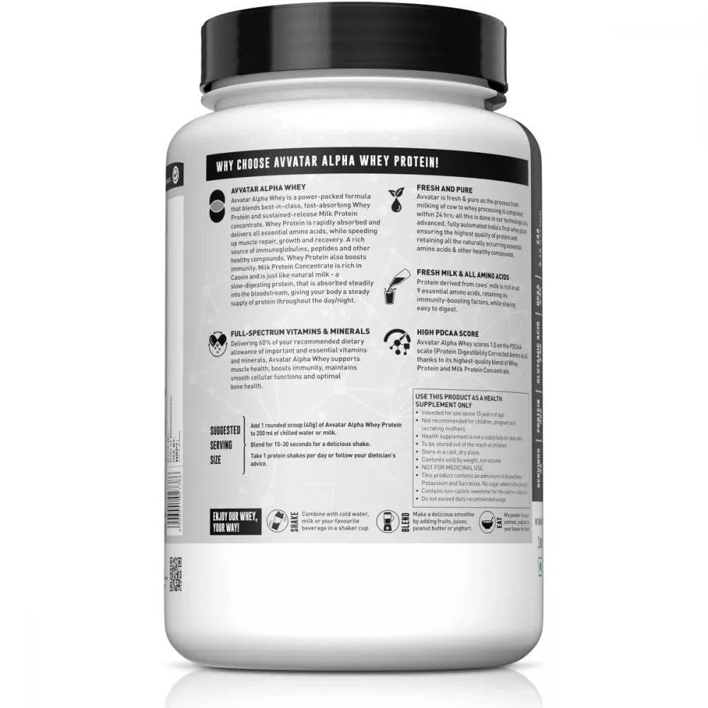 Avvatar Alpha Whey Protein 1 Kg