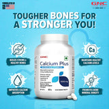 GNC Calcium Plus 1000 mg with Magnesium and Vitamin D3 - 60 Tablets