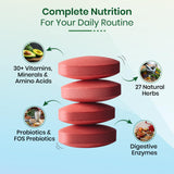 Himalayan Organics Multivitamin with Probiotics | 180 Tablets | Daily Nutrition & Immunity Support