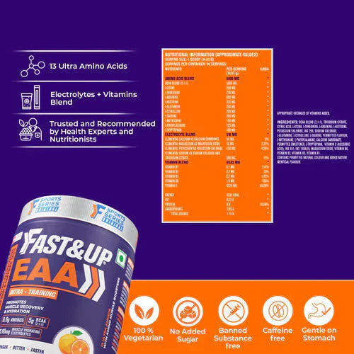 Fast&Up EAA Intra-Training 419G (30 Servings)