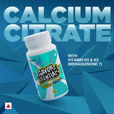 Gayor Essentials Taggdi Haddi Calcium Formula | 1250mg Calcium | Vitamin D3 & K2