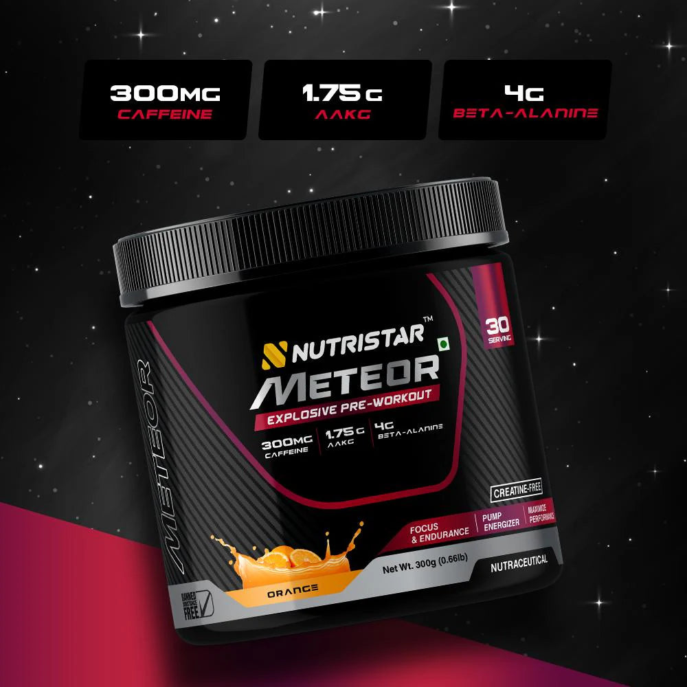 Nutristar Meteor Explosive Pre Workout - 30 Servings