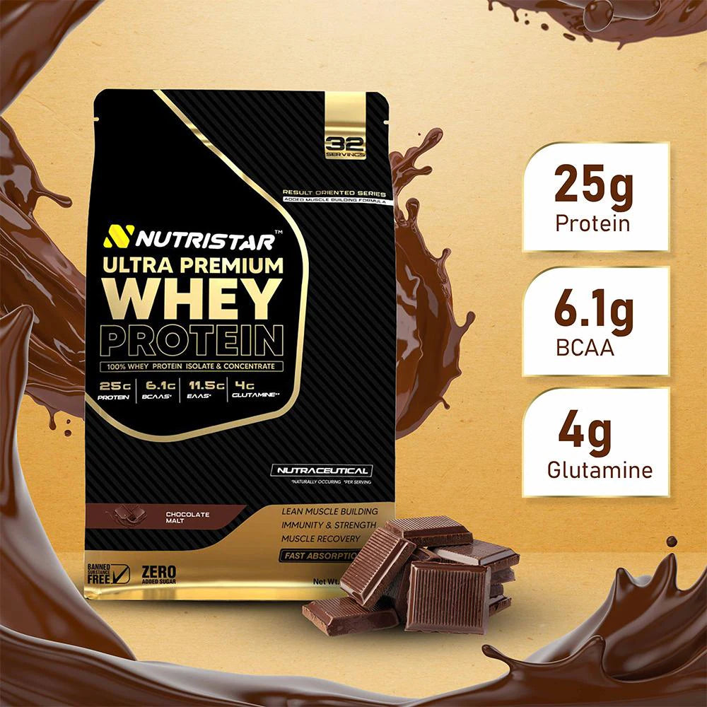 Nutristar Ultra Premium Whey Protein 1Kg - Nutristar