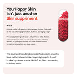 YourHappyLife Skin Capsules | Glutathione, Retinol & NAC | 60 Capsules
