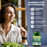 Vlado's Himalayan Organics, Probiotics 50 Billion CFU with Prebiotic 150mg - 60 Veg Capsules