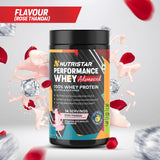 Nutristar Performance Whey Advanced 100% Whey Protein - 1.1 Lbs (500g)