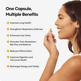 YourHappyLife Core Detox | Milk Thistle Extract 500mg & N-Acetyl Cysteine 500mg | 60 Capsules