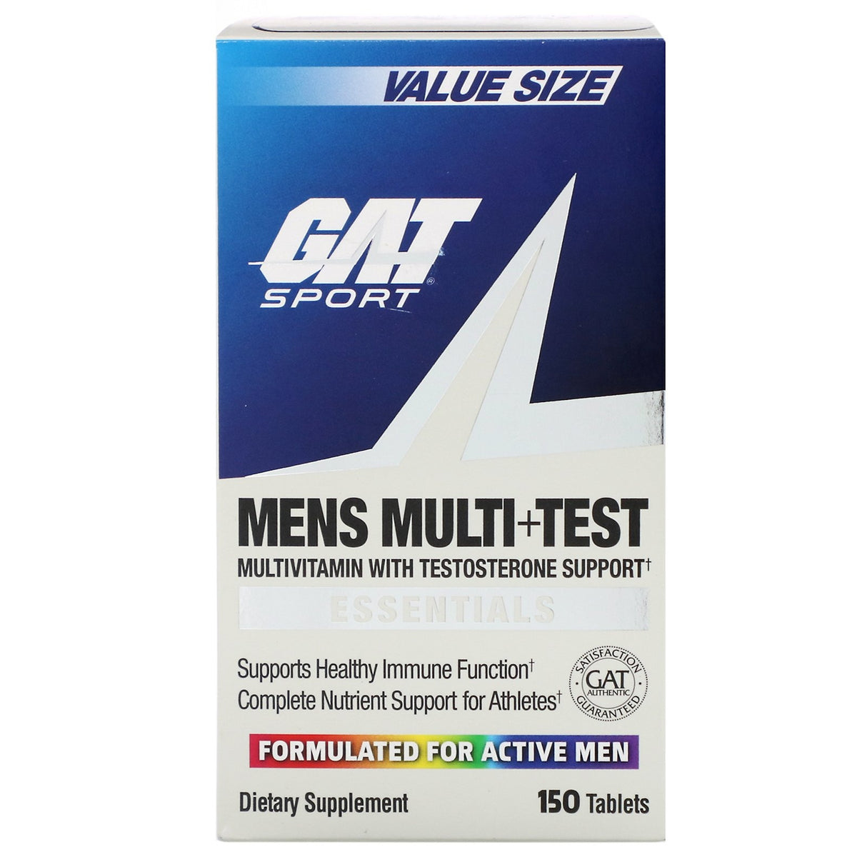 Gat Mens Multi+Test - 150 Tablets - Nutristar