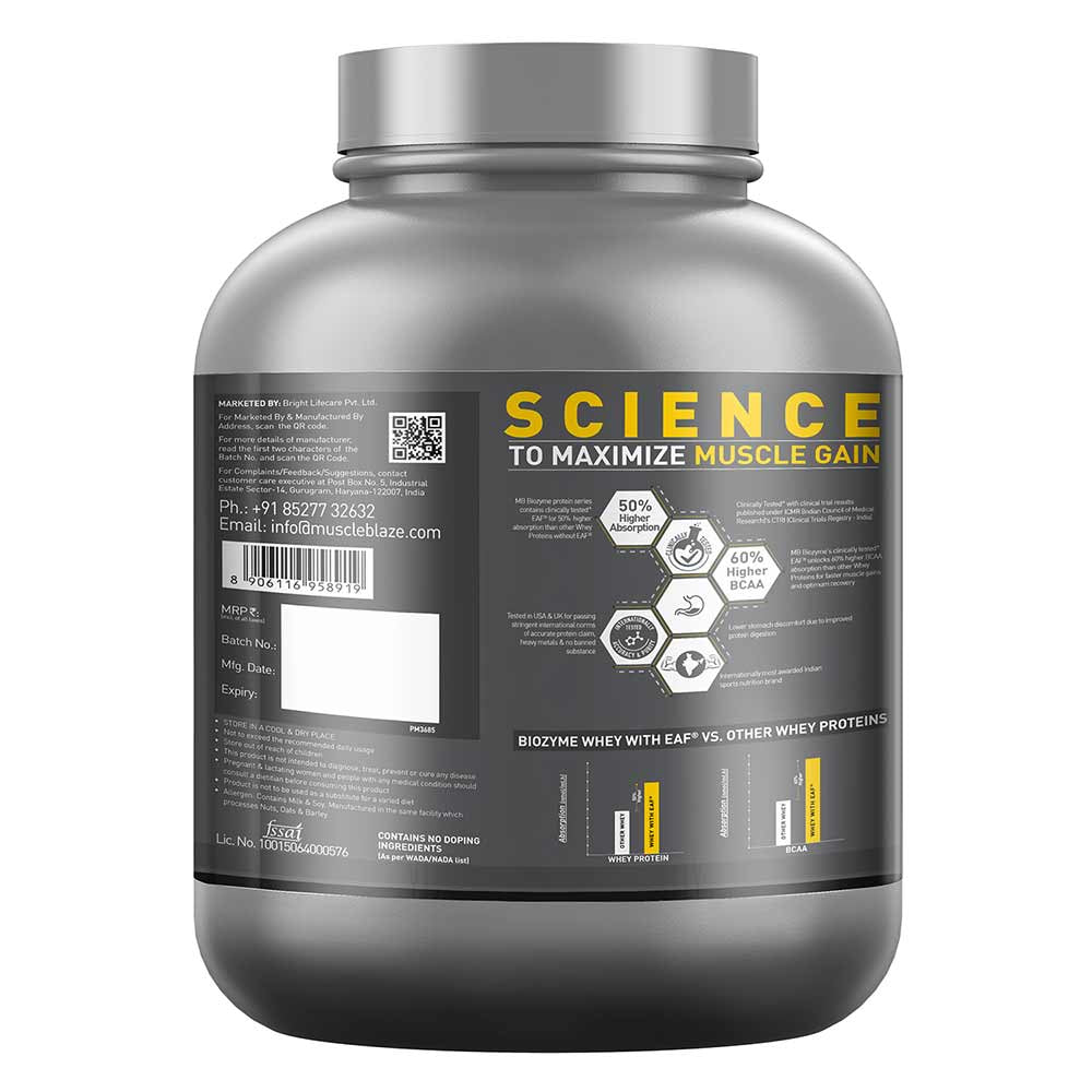 Muscleblaze Biozyme Iso-Zero Low Carb Isolate Protein - 2 Kg - Nutristar