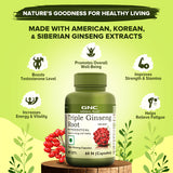 GNC Herbal Plus Triple Ginseng Root - 90 Capsules