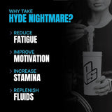 ProSupps HYDE Nightmare Intense Pre-Workout (30 Servings) + Nutristar Micronized CREA Gold Creatine Monohydrate 250g (83 Servings) - Extreme Energy & Power Combo