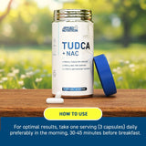 Applied Nutrition TUDCA + NAC | Liver & Antioxidant Support | 90 Capsules (30 Servings)