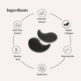 YourHappyLife Eyelift Hygrogel Eye Patches | Vegan Collagen & Hyaluronic Acid | 60 Patches