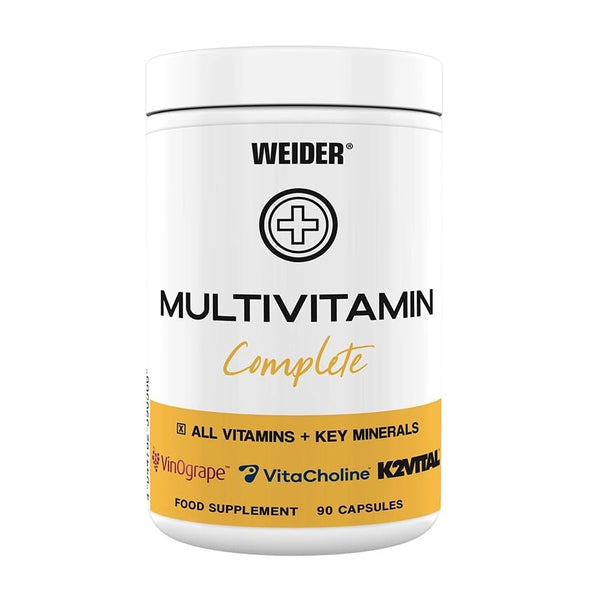 Weider Multivitamin Complete 90 Capsules | 13 Vitamins, Minerals & Plant Extracts
