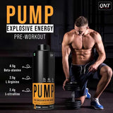 QNT Pump Extra Concentrated Liquid Pre Workout - 30 Servings