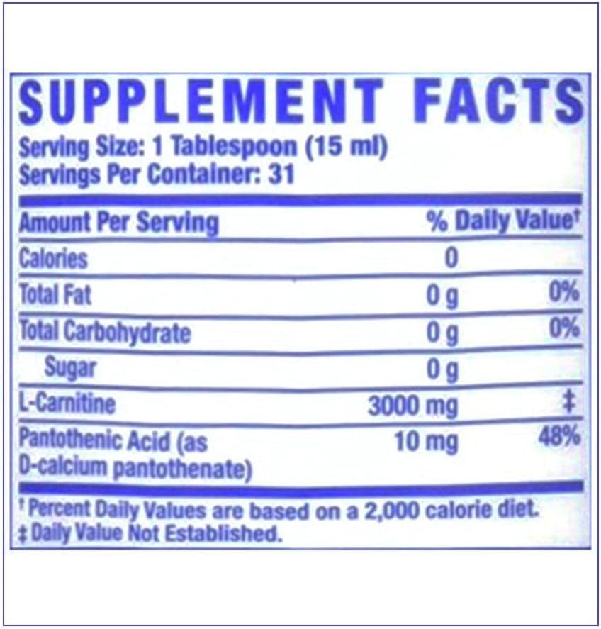 Ronnie Coleman Signature Series L-Carnitine XS 3000 Liquid , 473ml (16oz)