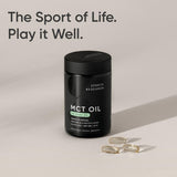 Sports Research MCT Oil Capsules | Coconut-Derived | 120 Softgels