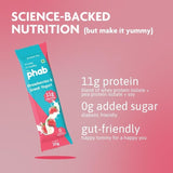 PHAB Fudge Protein Bars | 11g Protein | Pack of 12