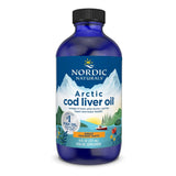 Nordic Naturals Arctic Cod Liver Oil | 1060mg Omega-3 Fish Oil | EPA & DHA | 237ml (8 Oz)