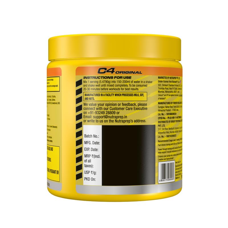 Cellucor C4 Original Pre-Workout 30 Servings