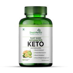 Simply Herbal Advanced Keto 1000mg | Green Tea, Coffee & Garcinia Cambogia | 60 Capsules