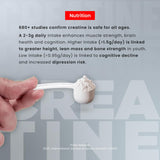 Big Muscles Nutrition Micronised Creatine Monohydrate Powder 155g - 50 Servings