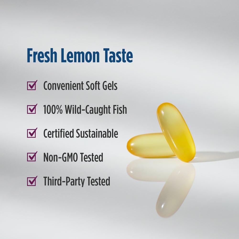 Nordic Naturals Complete Omega | 565mg Omega-3 Fish Oil | EPA & DHA | GLA & OA | 180 Softgels