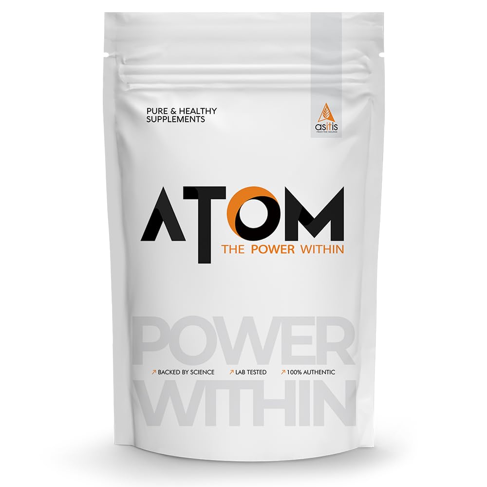 AS-IT-IS ATOM Beginners Whey Protein | Accelerates Muscle-building | Increases Body Strength  - 1 Kg