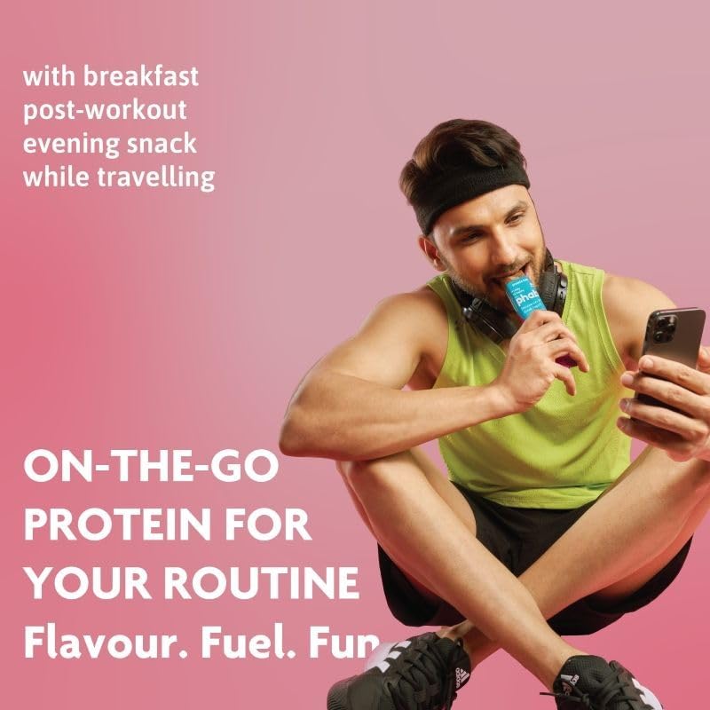 PHAB Fudge Protein Bars | 11g Protein | Pack of 12