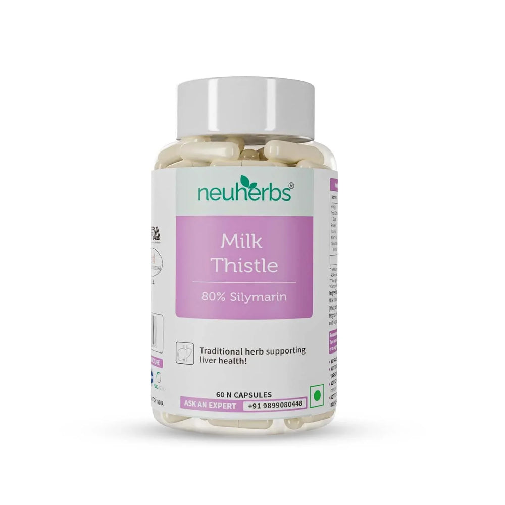 Neuherbs Milk Thistle - 60 Capsules