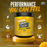 Gayor Essentials Pre Gayor Black 2.0 Pre-Workout Powder 338g | 200mg Caffeine