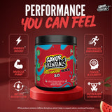 Gayor Essentials Pre Gayor Black 2.0 Pre-Workout Powder 338g | 200mg Caffeine