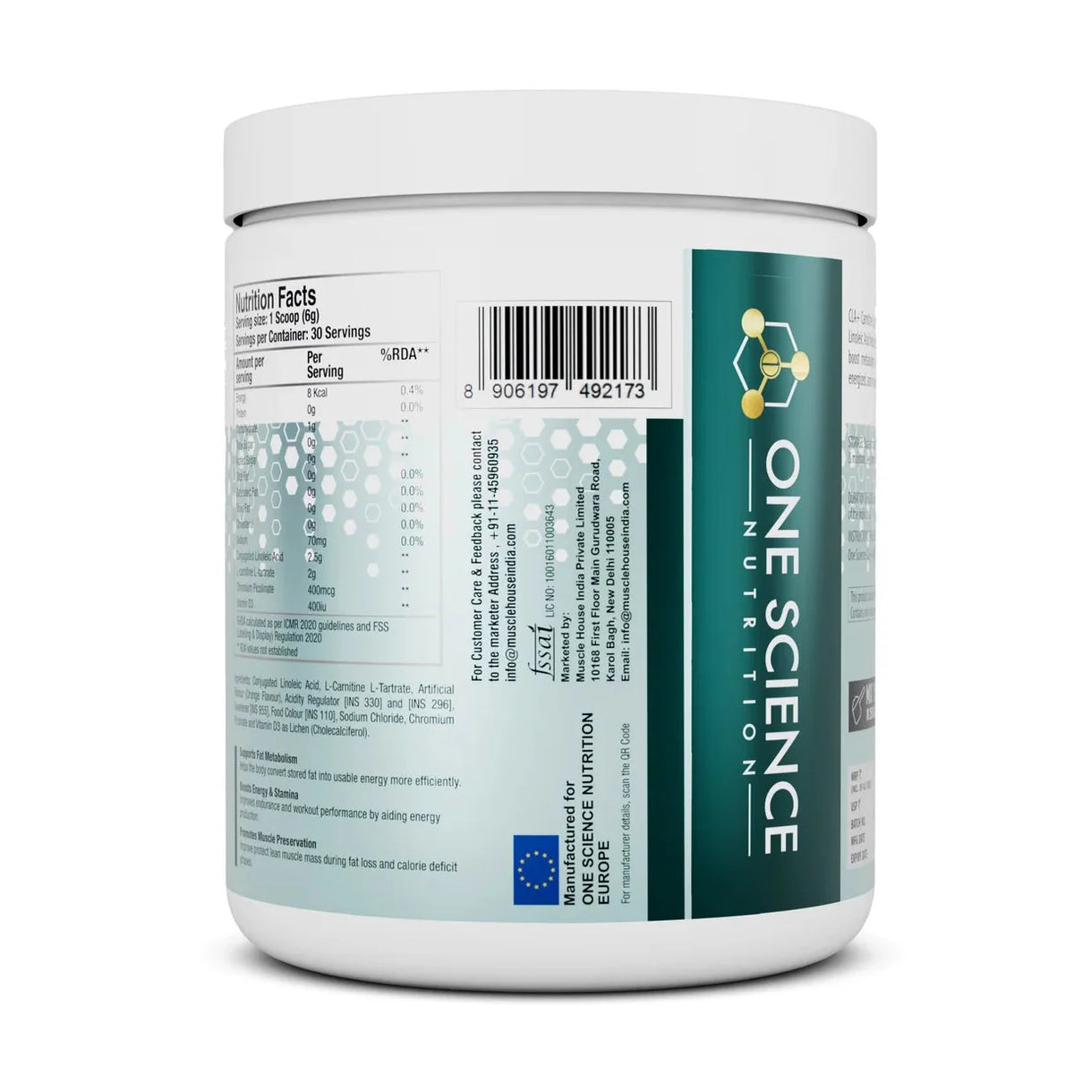 One Science Nutrition (OSN) CLA + Carnitine 180g | 30 Servings