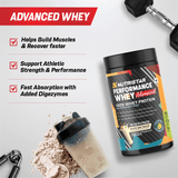 Nutristar Performance Whey Advanced 100% Whey Protein - 1.1 Lbs (500g)