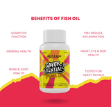 Gayor Essentials Omega 3 Fish Oil | 460mg EPA & 380mg DHA | 60 Softgels