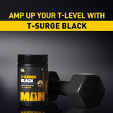 MuscleBlaze T-Surge Black Testosterone Booster For Men - 90 Tablets - Nutristar