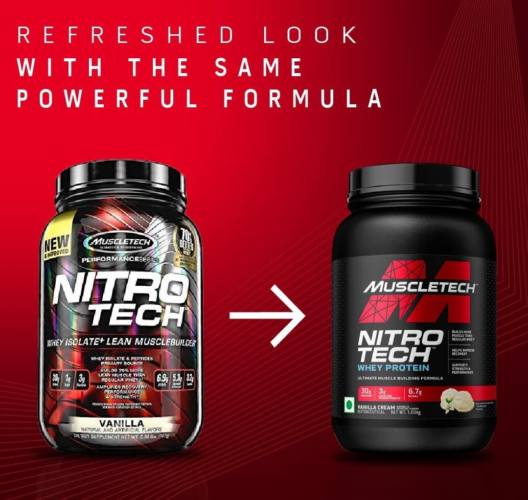 MuscleTech Nitrotech Performance Series - 2 Lbs - Nutristar