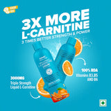 GNC Total Lean Triple Strength L-Carnitine Liquid 3000 mg - 30 Servings - Nutristar