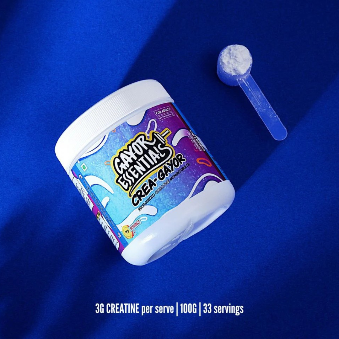 Gayor Essentials Crea-Gayor Micronised Creatine Monohydrate 100g | 33 Servings